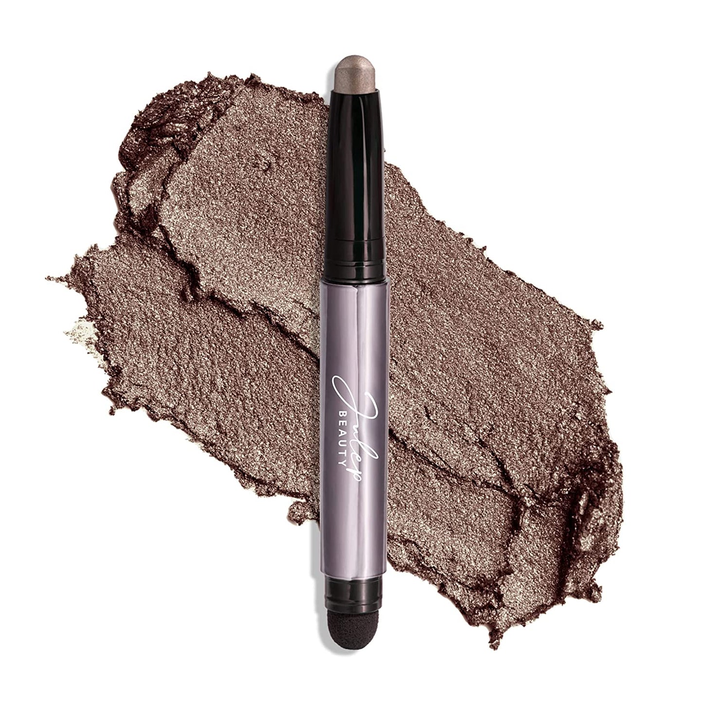 Julep Eyeshadow 101 Crème-To-Powder Waterproof Shadow Stick – Champagne Shimmer – Long-Lasting, Crease-Proof, Medium Golden-Beige Shimmer Cream Eyeshadow with Built-In Smudger