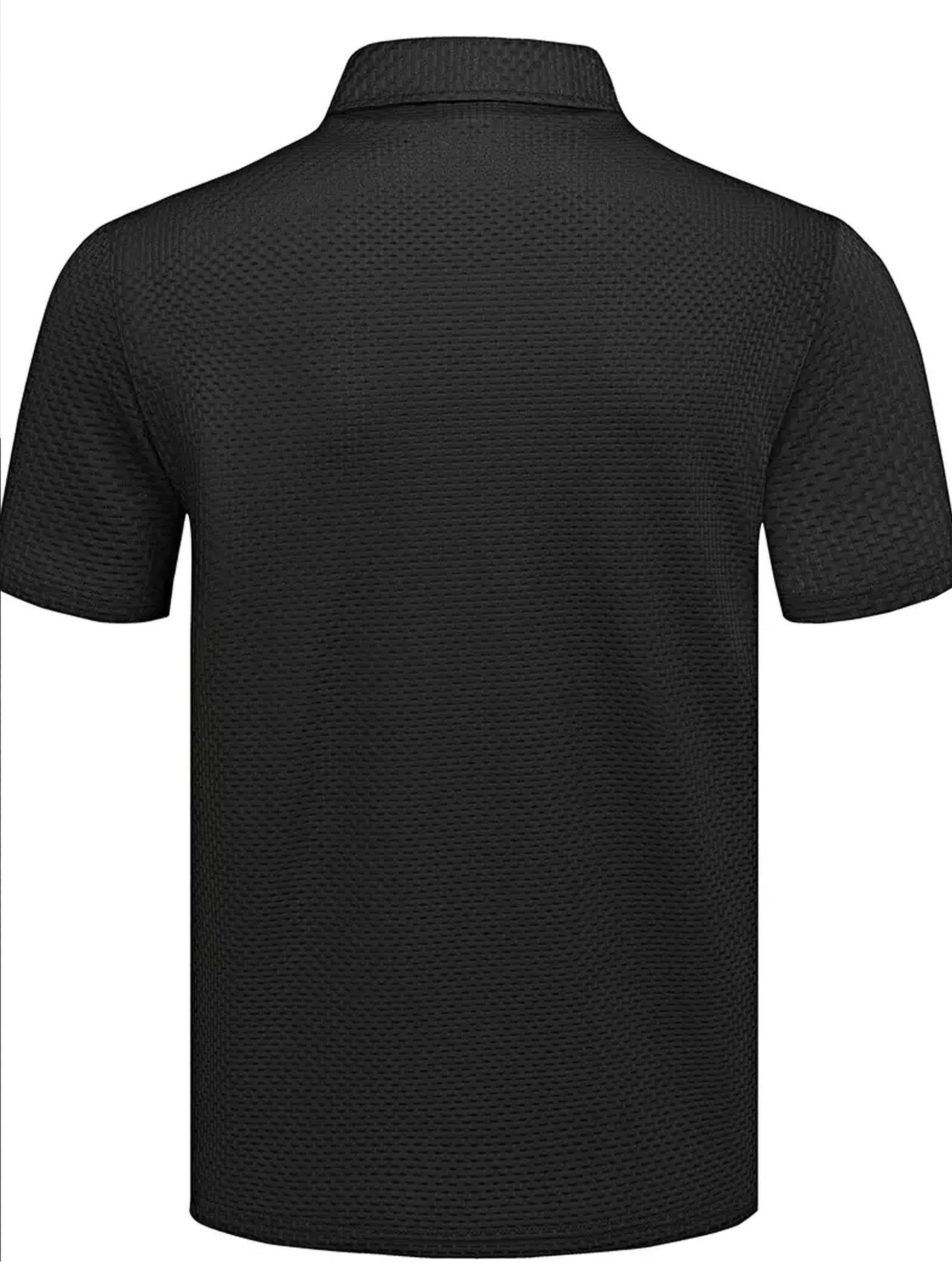 S144 Ankle Sprain Horse Print Golf Knitted Men'S Polo - ayq