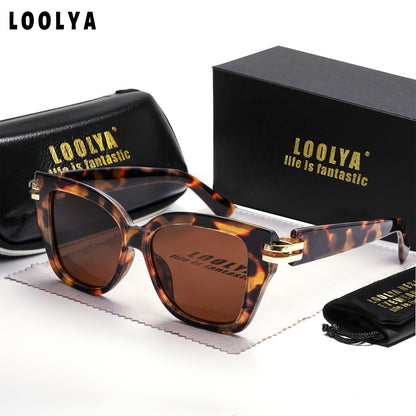 Unisex Retro Steampunk Glasses with White & Gold Accents