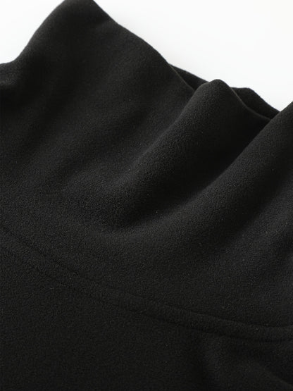 Casual Solid Men's Autumn And Winter Turtleneck Long-sleeved Fit T-shirt