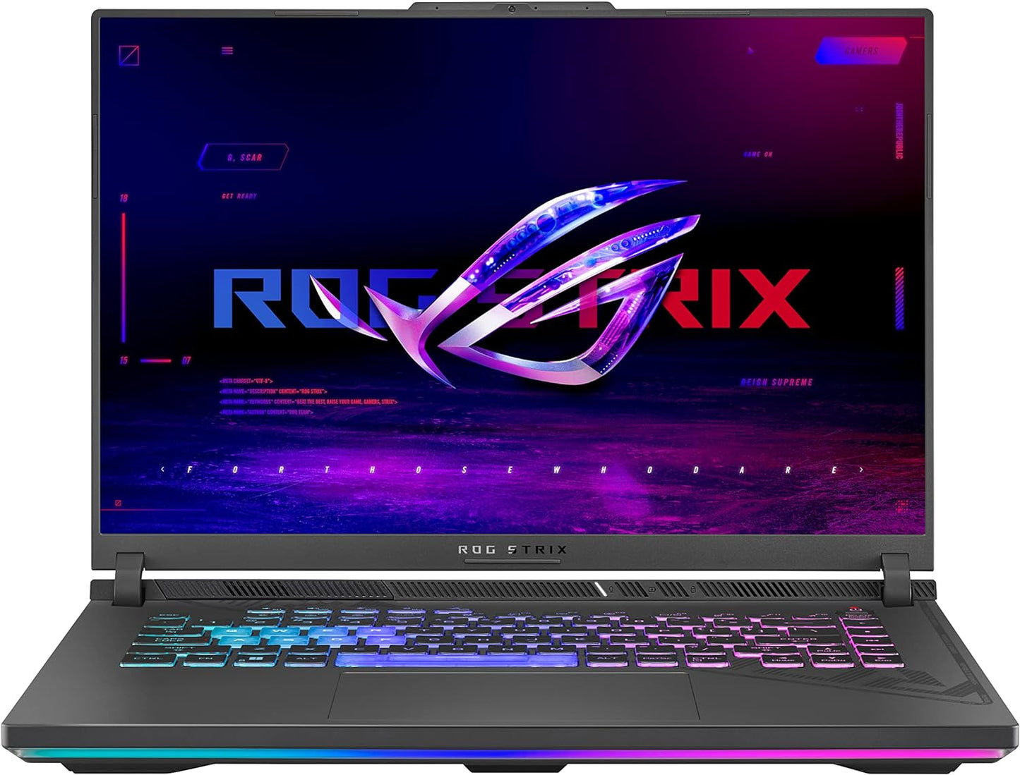 ASUS ROG Strix G16 Gaming Laptop, 16” 16:10 FHD 165Hz Display, NVIDIA® Geforce RTX™ 4060, Intel Core I7-13650Hx, 16GB DDR5, 1TB Pcie Gen4 SSD, Wi-Fi 6E, Windows 11, G614JV-AS74