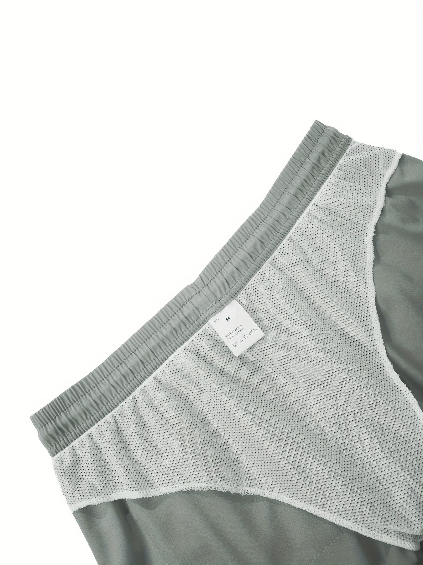 Men's Quick-Dry Flamingo Print Lightweight Beach Shorts