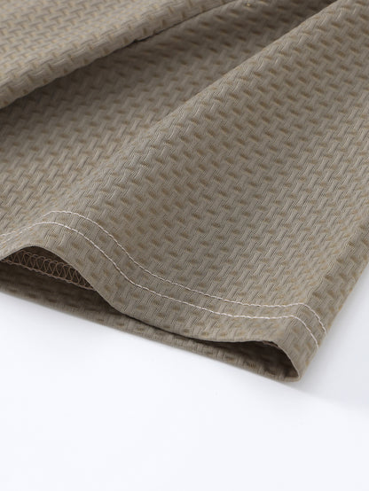 G884-DIOS Men's Short Sleeve Casual Summer Printed T-Shirt - Fashionable and Versatile Top, Geometric Design, Lightweight Golf Shirt - ayq