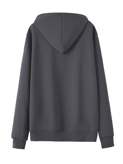 Men'S Golden Letter Print Hooded Sweatshirt - Happy New Year Lettering, Soft Knit Micro-Elastic Fabric, Loose Fit Casual Pullover Hoodie with Front Pocket, Streetwear Style, Unisex Apparel, Durable Material, Trendy Design, Ho