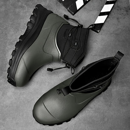 Unisex Waterproof High Top Boots with Durable EVA Sole