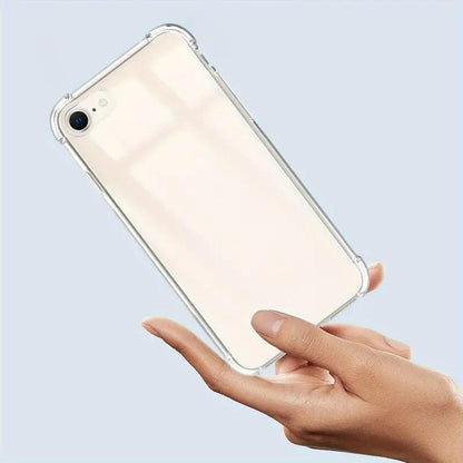 Transparent Case for Iphone Models 16E, 16 Pro, 16 Plus, 16 Pro Max, As Well As 15, 14, 13, 12, 11 Pro, Xs Max, Xr, Xs, 8, And 7, Featuring Shockproof Corners And a Slim, Flexible TPU Design.