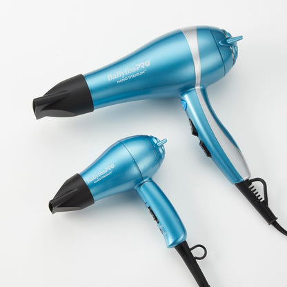 Babylisspro Hair Dryer, Nano Titanium 2000-Watt Blow Dryer, Professional/Ionic