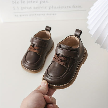 Kids Walking Shoes, British Style Striped Tassel Crib Shoes, Lightweight All-Season Microfiber Synthetic Upper, Insole & Inner, TPR Sole for Toddler Boys & Girls - Spring/Fall