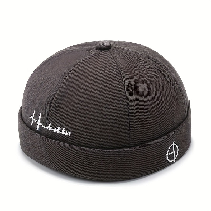 Lightweight Black Korean Style Bucket Hat with Adjustable Buckle