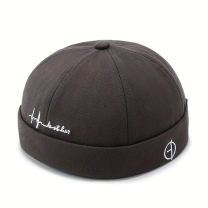 Lightweight Black Korean Style Bucket Hat with Adjustable Buckle
