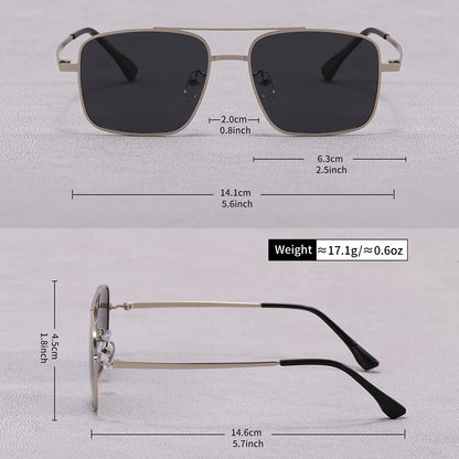 SIYANG Polarized Vintage Sunglasses for Men and Women