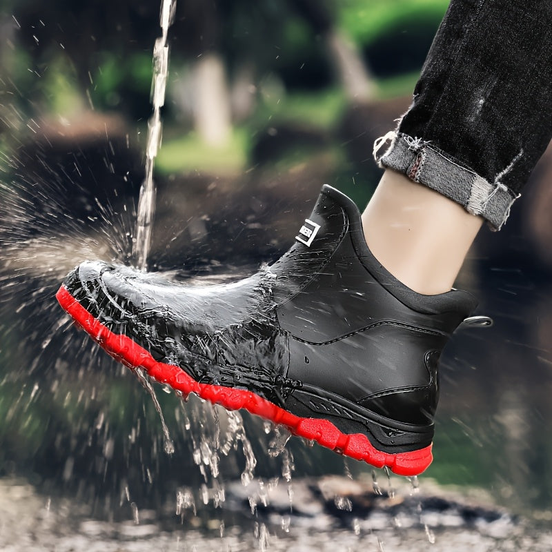 Unisex Waterproof Slip-On Shoes with Durable Non-Slip Sole