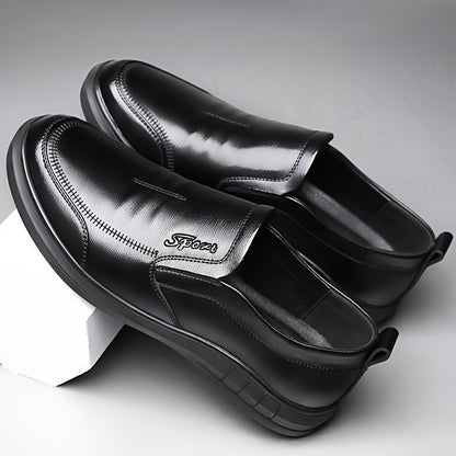 Men's Casual Business Slip-On Shoes, Lightweight & Comfortable
