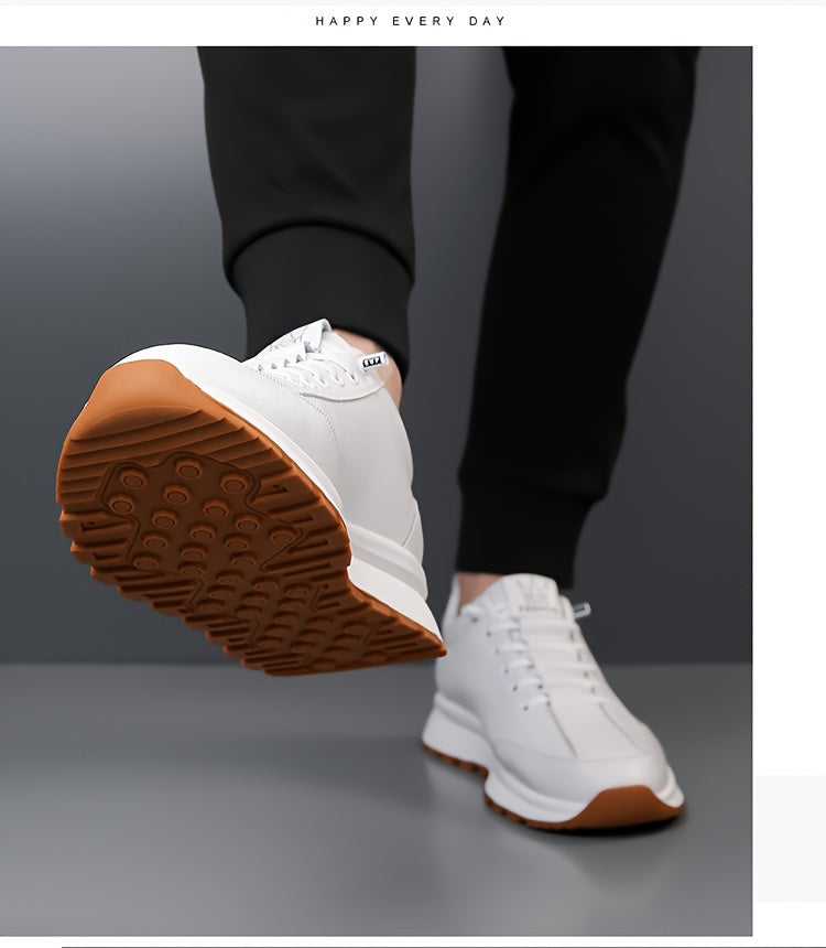 Men's Slip-On Casual Sneakers - Breathable, Non-Slip & Durable for Outdoor Activities, Comfort Fit with Elastic Closure - ayq