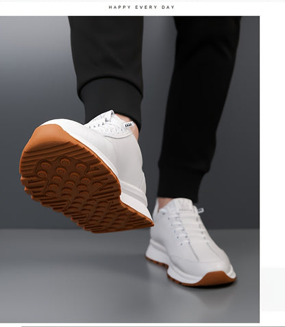 Men's Slip-On Casual Sneakers - Breathable, Non-Slip & Durable for Outdoor Activities, Comfort Fit with Elastic Closure - ayq
