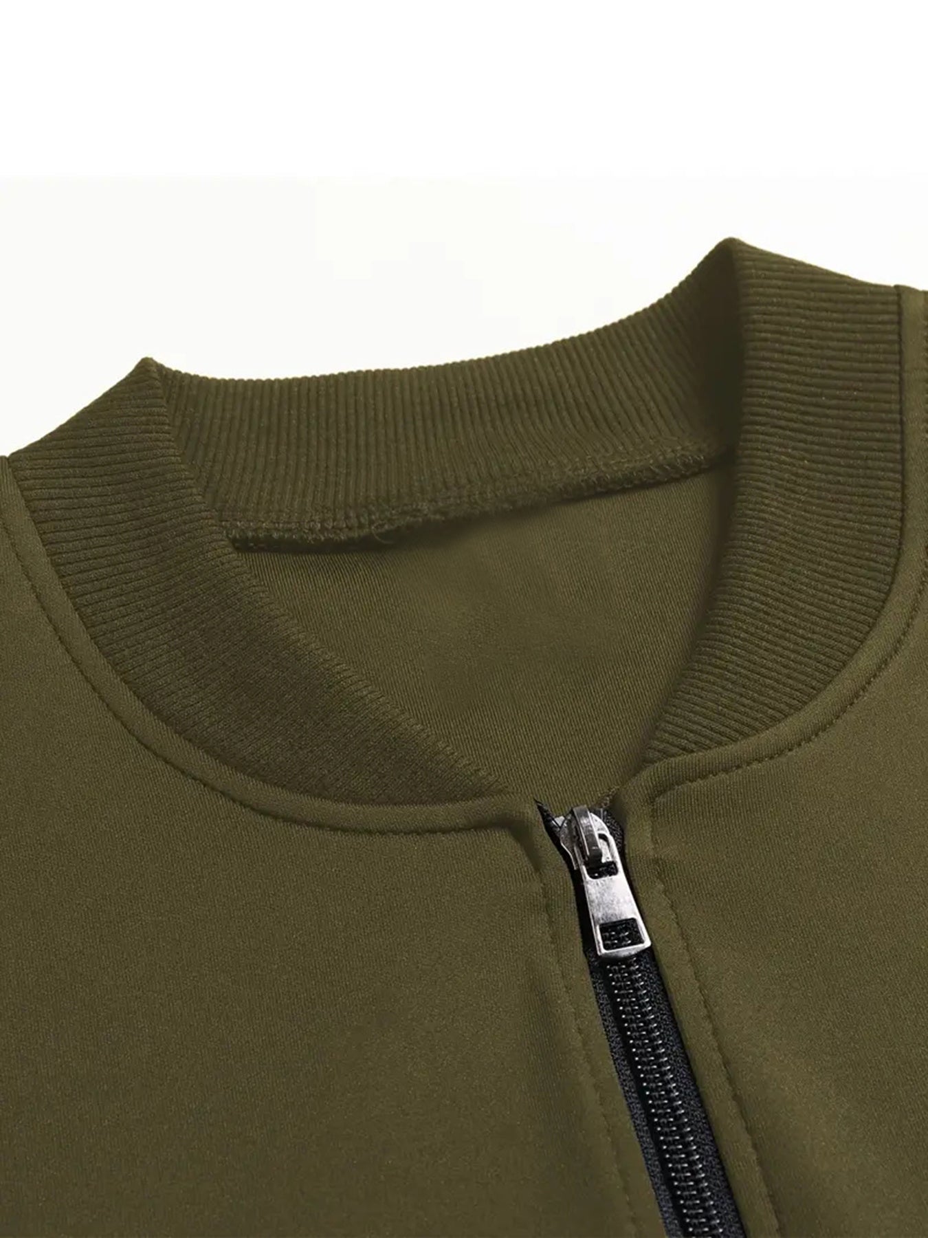 Men's Navy Blue Full-Zip Casual Jacket with Golden Happy New Year Print & Golden Glitter Lettering - Full-Zip Closure, Machine Washable, Regular Fit Winter Coat for Parties, Casual Attire & New Year's Eve Outfits - Stylish Ou