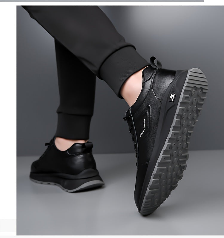 Men's Slip-On Casual Sneakers - Breathable, Non-Slip & Durable for Outdoor Activities, Comfort Fit with Elastic Closure - ayq
