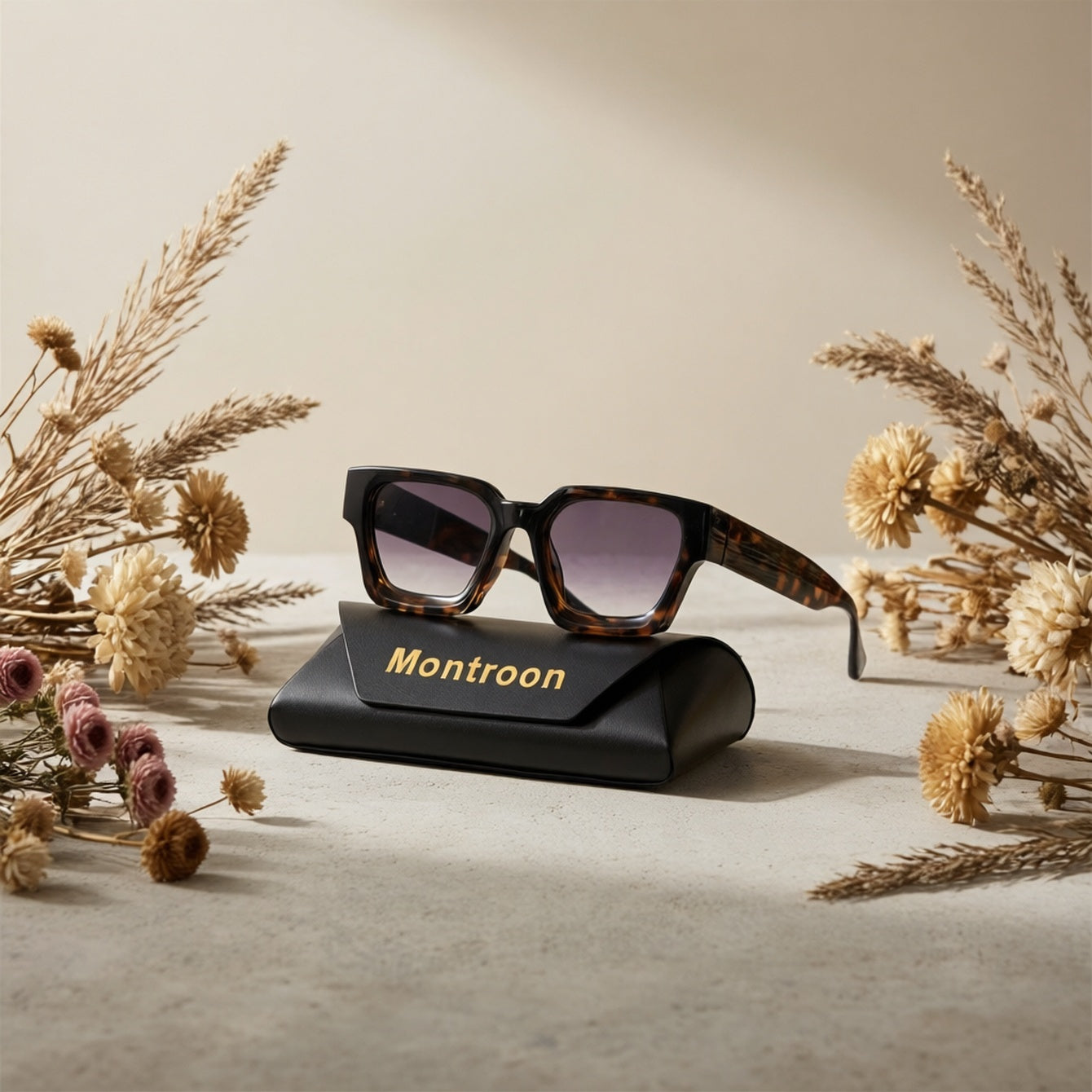 Vintage Square Frame Minimalist Polycarbonate Glasses