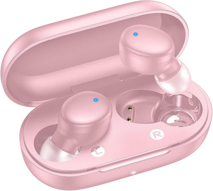 Kurdene Wireless Earbuds Bluetooth 5.3 in Ear Buds Light Weight Headphones,Deep Bass Sound,Built in Mics Headset,Clear Calls Earphones for Sports Workout
