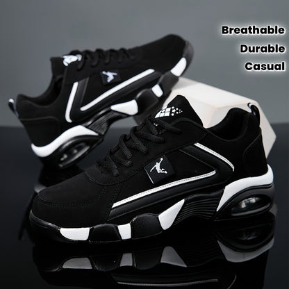 Breathable Fitness Training Sneakers - Durable Air-Cushioned Outdoor Casual Shoes, Suitable for Running And Everyday Use - ayq