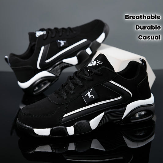 Breathable Fitness Training Sneakers - Durable Air-Cushioned Outdoor Casual Shoes, Suitable for Running And Everyday Use - ayq