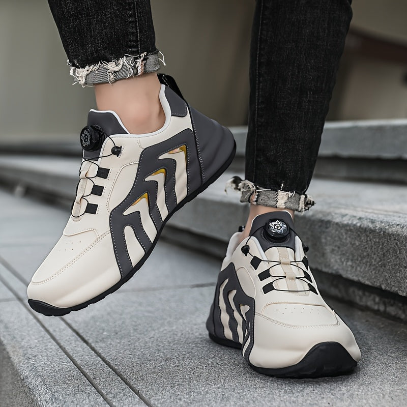 Men's Casual Lightweight Athletic Shoes with Rotary Design