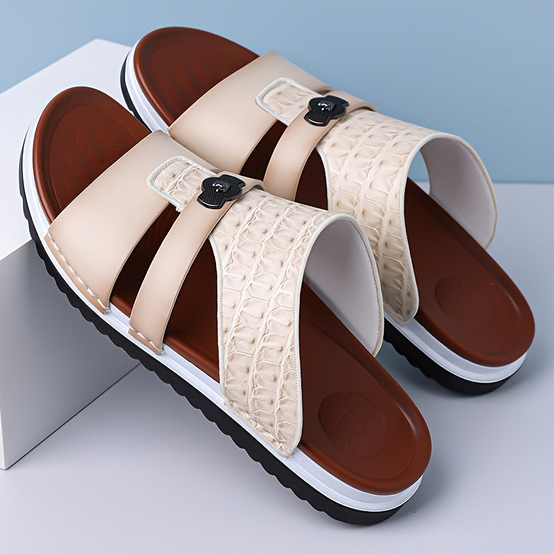 Men's Lightweight Breathable Casual Slip-On Sandals for Summer