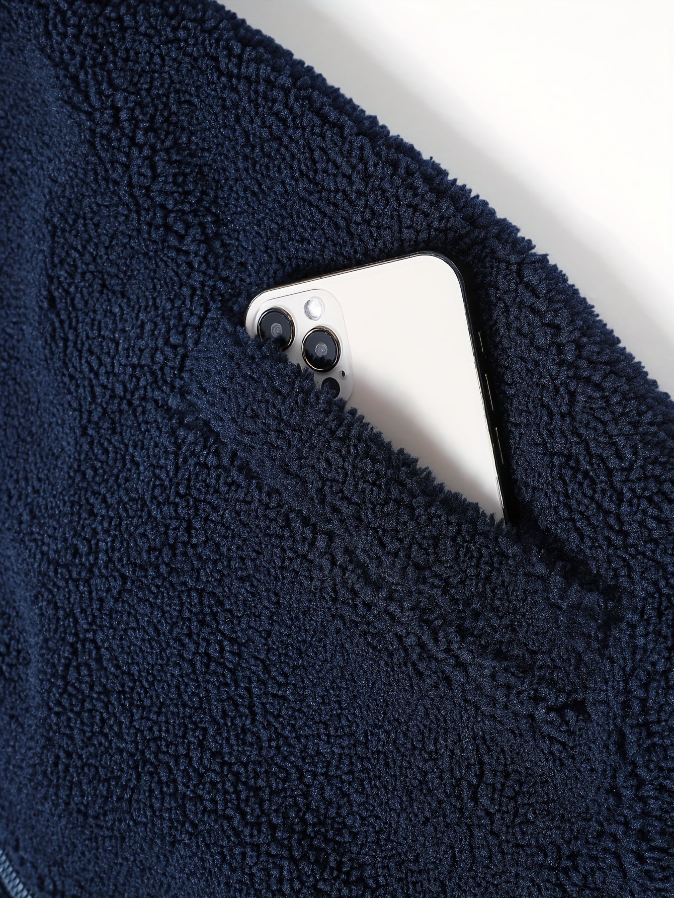 Men'S Heavyweight Fleece Jacket - Thermal Winter Coat with Stand Collar, Zipper Closure, Front Pockets - Brown/ - Cold Weather Outerwear for Everyday & Formal, Winter Jacket, Casual Outerwear, Durable Polyester, Seasonal Fash