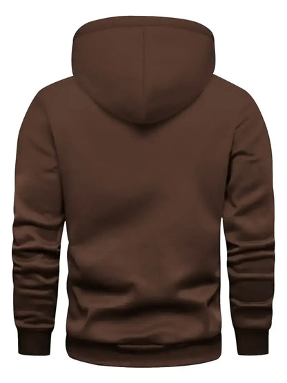Men's Argentina Flag Hooded Sweatshirt - Casual Winter Pullover