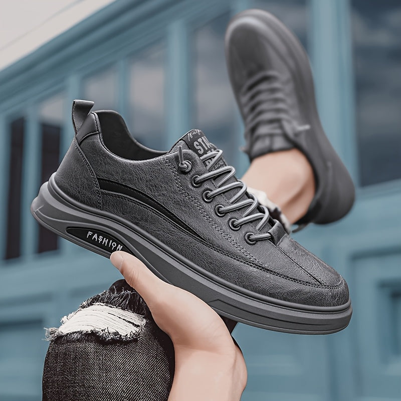 Men's Low-Top Sneakers Compatible for Gym, Training & Casual Wear - Upper, Cushioned Insole & PVC Sole, - Sneakers Suitable for Daily Use,, - Minimalist Sportswear - ayq