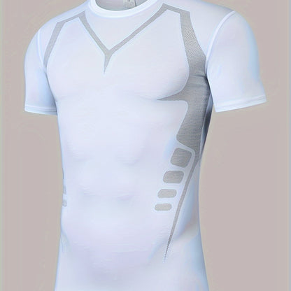 Men's Thin Quick-Dry Fitness Clothing for Night and Morning Basketball Sports Training - ayq