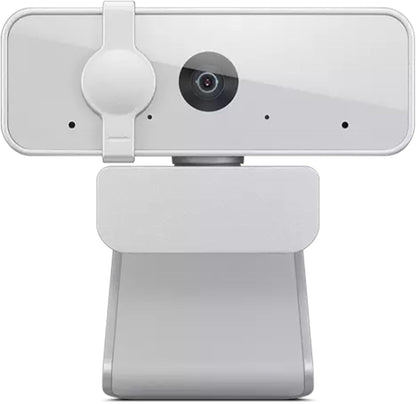 Lenovo HD 1080P Webcam (300 FHD) - Monitor Camera with 95° Wide Angle, 360° Rotation Pan & Tilt, Dual Microphones – Attachable Desktop Cam with Privacy Shutter for Remote Work, Streaming & Gaming
