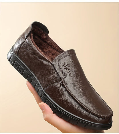 Տղամարդու մազակալով լոֆեր կոշիկներ, հարմարավետ, չսահող, սահող կոշիկներ, տղամարդու կոշիկներ, աշուն և ձմեռ