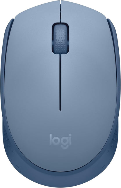 Logitech M170 Wireless Mouse for PC, Mac, Laptop, 2.4 Ghz with USB Mini Receiver, Optical Tracking, 12-Months Battery Life, Ambidextrous - Rose