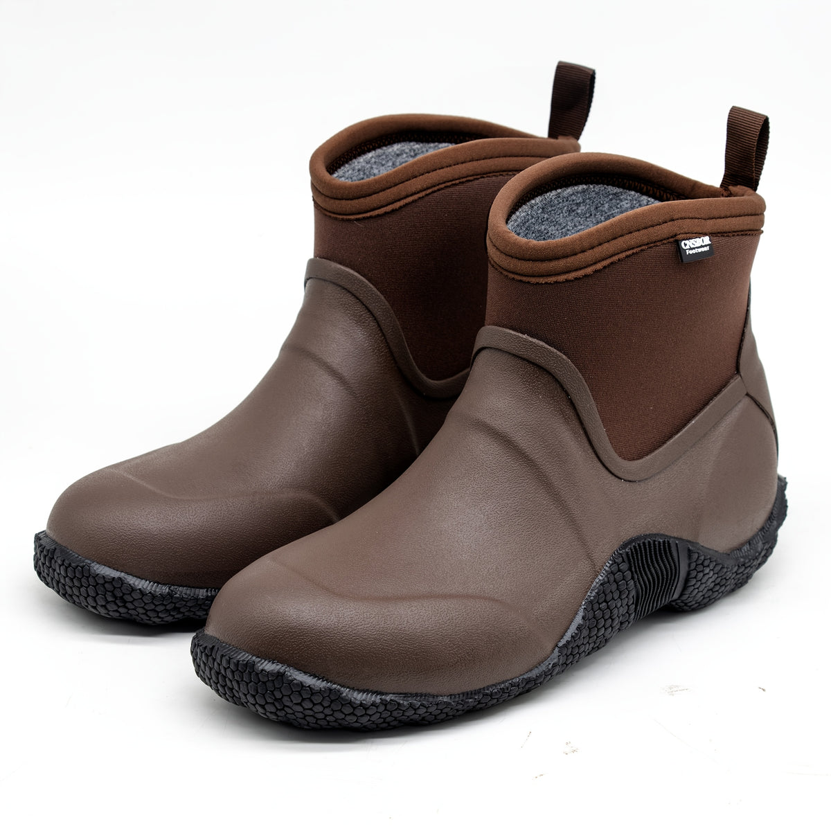 Men's Waterproof Outdoor Warm Slip-On Anti-Slip Rain Boots