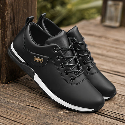 Men's All-Season Business Casual Lace-Up Shoes, Large Size