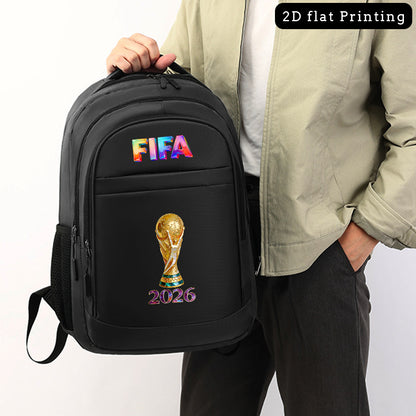 Տղամարդու մեծ տարողությամբ Oxford FIFA ուսապարկ ճամփորդության և դպրոցի համար
