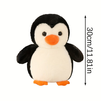 1pc Penguin Plush Toy, 22.0/30.0cm, Soft Polyester Stuffed Animal, Perfect Gift for Kids, Room Decor, Birthday, Christmas Present, Fun Companion