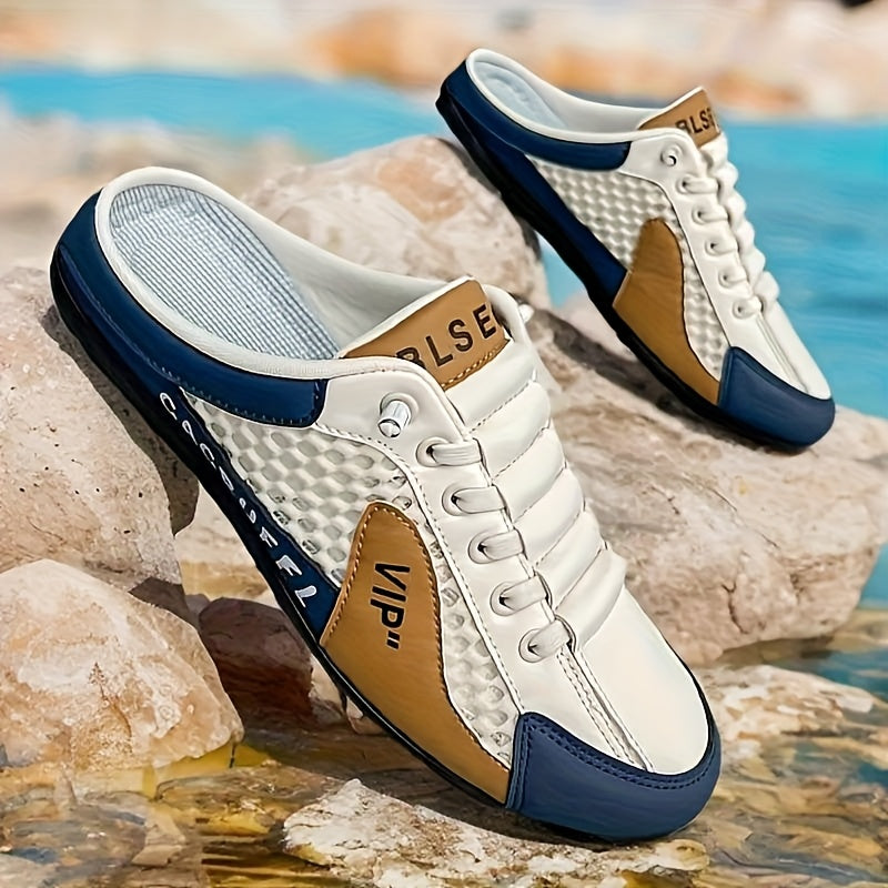 Men's Casual Summer Slip-On Slippers Non-Slip Minimalist Design