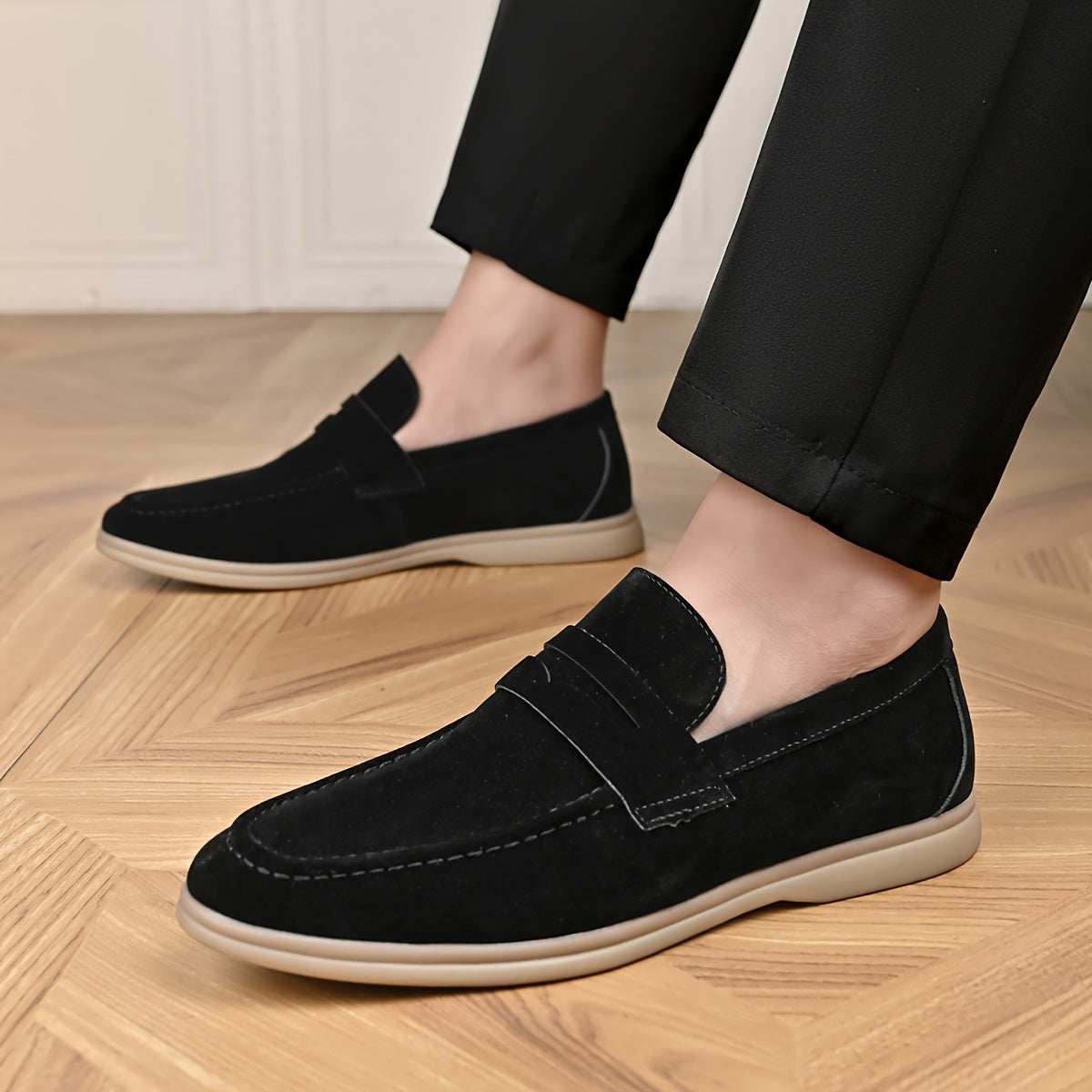 Men's Slip-On Loafers - Stylish, Comfortable All-Season Shoes