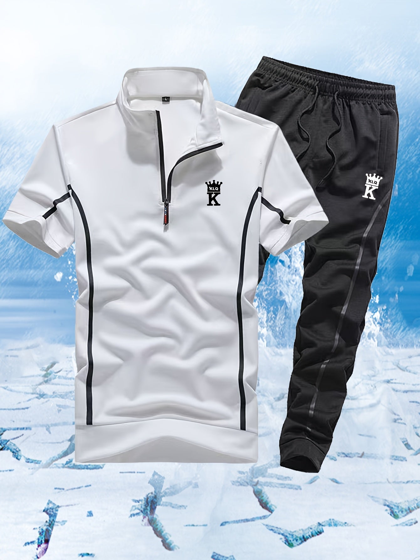 Casual Men's Summer New Loose Sportswear Set - ayq