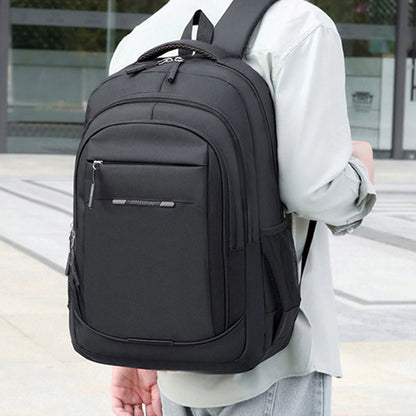 Leisure Backpack - Spring/Summer Universal, Autumn/Winter Simple Backpack, Thoughtful Gift Recommendation, Comfortable Carrying, Lightweight and Effortless, Suitable for Commuting and Various Life Scenarios [Zipper Direction - ayq