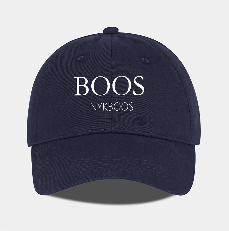 MLFO ամենօրյա «BOOS NYKBOOS» բեյսբոլի գլխարկ, թեթև պոլիեսթերից, կարգավորվող չափսերով, կոր եզրով, ձեռքով լվացվող, 5 գույն, Շնորհակալության օրվա և Հայրերի օրվա նախշերով