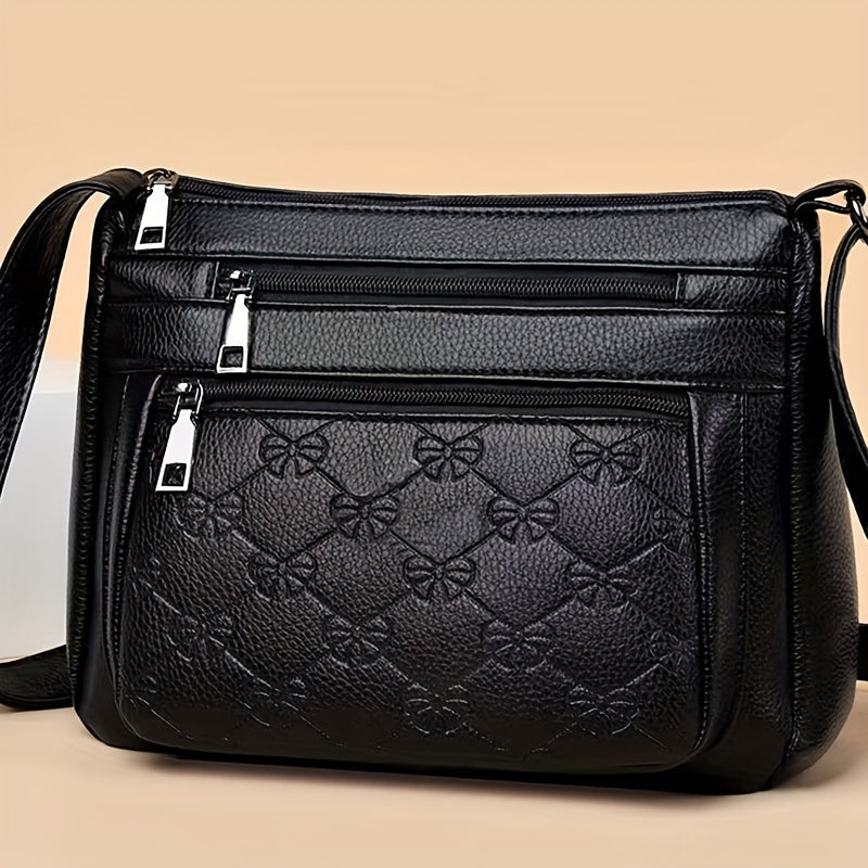 Unisex չեզոք քիվիլացված քառակուսի խաչաձև պայուսակ, թեթև պատահական սպորտային ճամփորդական փոքրիկ պայուսակ տղամարդկանց և կանանց համար:
