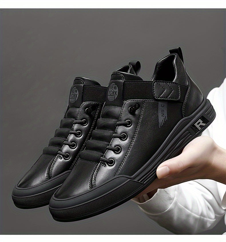 Men'S Shoes New Fashion Trendy Men Must-Have Versatile Casual Business Shoes Lace-Up Soft Sole Soft Surface Slip-On Loafers Driving Shoes Men'S Travel Shoes - ayq