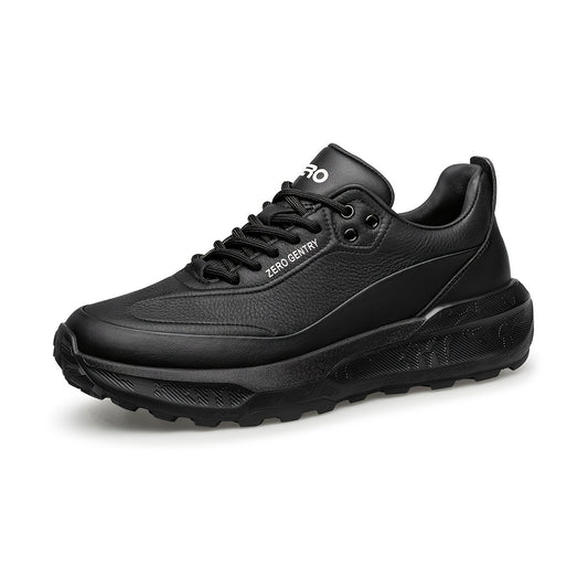 ZRO Men's Lightweight Cushioning Leather Casual Sneakers