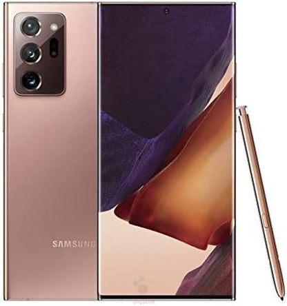 SAMSUNG Galaxy Note 20 Ultra 5G Cell Phone, Factory Unlocked Android Smartphone, 128GB, S Pen Included, Mobile Gaming, 6.9” Infinity-O Display Screen, Long Battery Life, US Version, Mystic Bronze