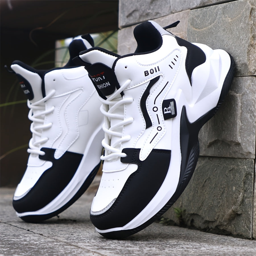Men's Road Running Shoes, Anti-Slip Casual Sneakers, Basketball Sports Shoes, Fashionable Cross Training Athletic Footwear - ayq