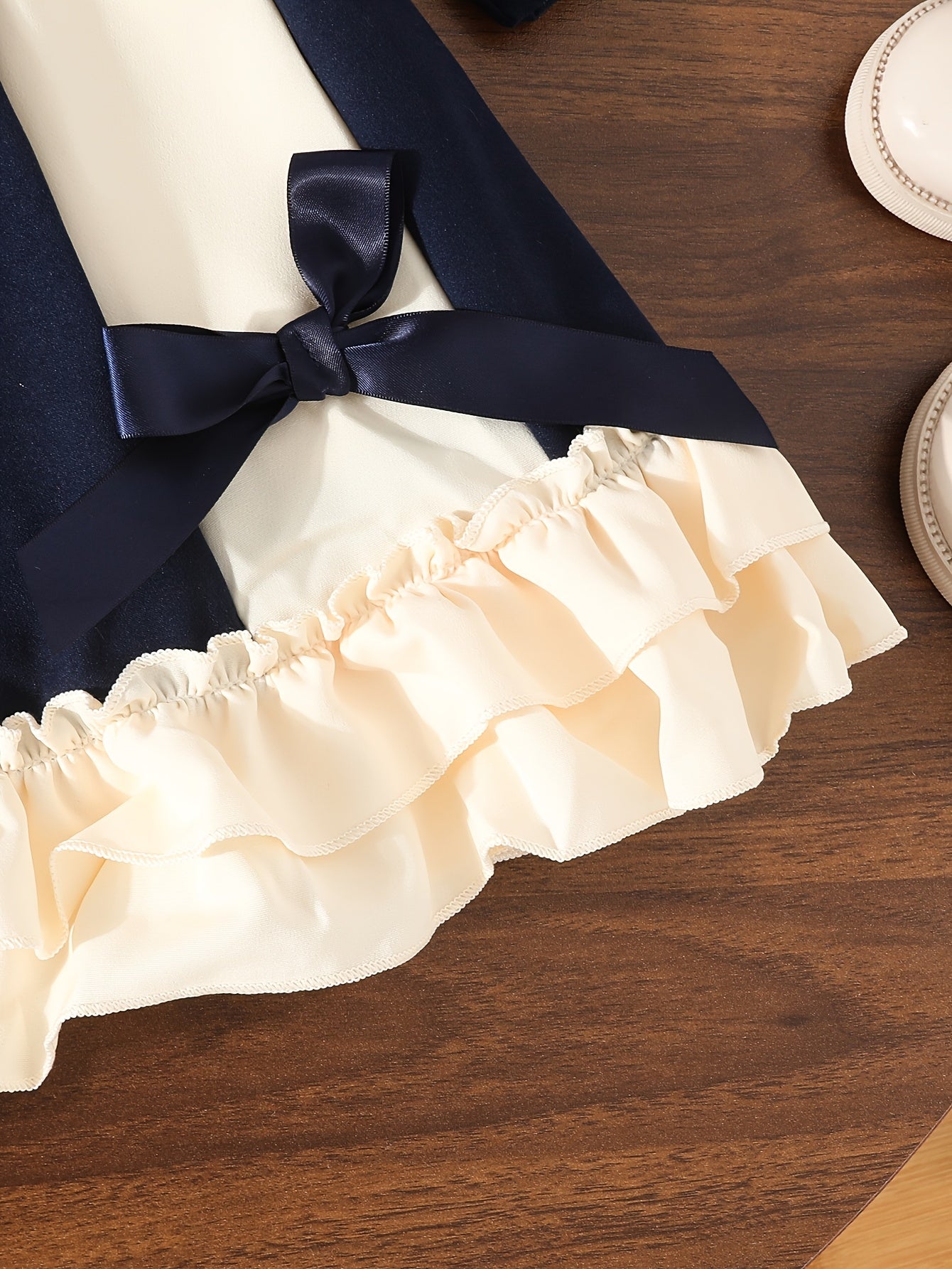 Լոլետա աղջիկների արքայադստեր զգեստ՝ բրդյա աստառով, ձմեռային սպասուհի փոքրիկ աղջիկների համար, երեկույթի հանդերձանք քոլեջի ոճով