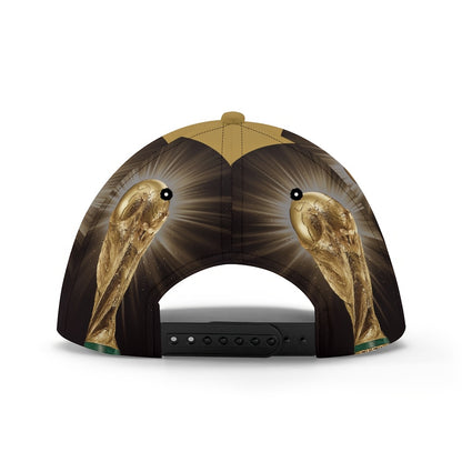 FIFA Official Adjustable Baseball Cap with Full-Print Flags
